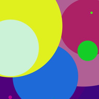 Daire geometrik güzel arka plan çok renkli desen.