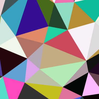 Arka plan çok renkli geometrik poligonal.