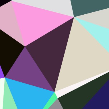 Arka plan çok renkli geometrik poligonal.