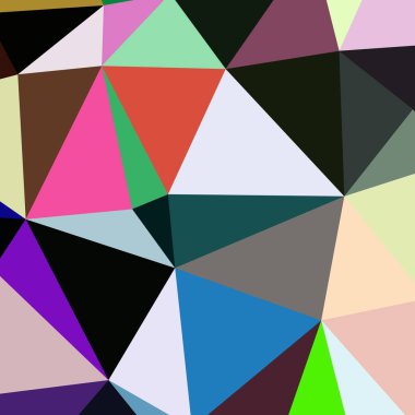 Arka plan çok renkli geometrik poligonal.