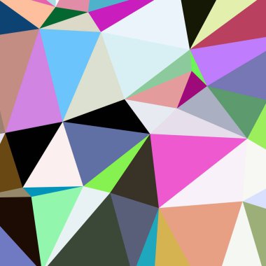 Arka plan çok renkli geometrik poligonal.