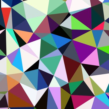 Arka plan çok renkli geometrik poligonal.