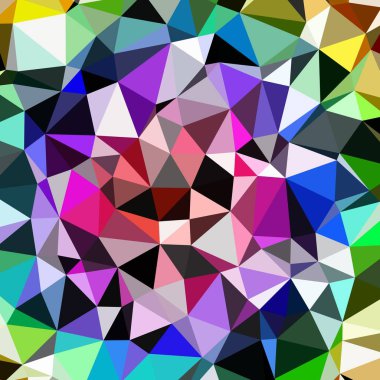 Arka plan çok renkli geometrik poligonal.