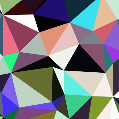 Arka plan çok renkli geometrik poligonal.