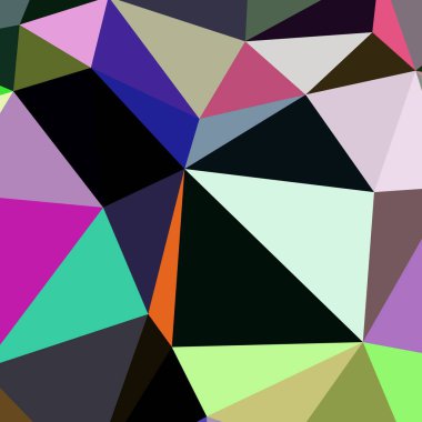 Arka plan çok renkli geometrik poligonal.