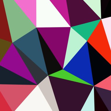 Arka plan çok renkli geometrik poligonal.