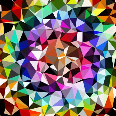 Arka plan çok renkli geometrik poligonal.