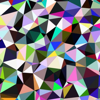 Arka plan çok renkli geometrik poligonal.