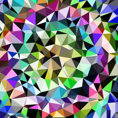 Arka plan çok renkli geometrik poligonal.