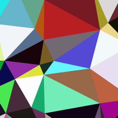 Arka plan çok renkli geometrik poligonal.