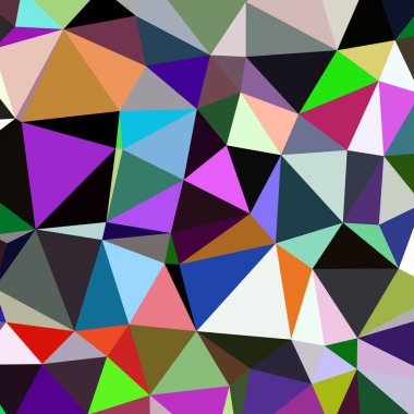 Arka plan çok renkli geometrik poligonal.