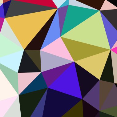 Arka plan çok renkli geometrik poligonal.