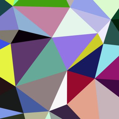 Arka plan çok renkli geometrik poligonal.