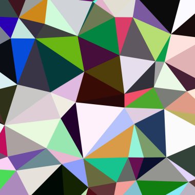 Arka plan çok renkli geometrik poligonal.