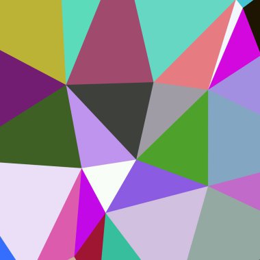 Arka plan çok renkli geometrik poligonal.