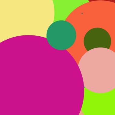 Daire geometrik büyük arka plan çok renkli desen.