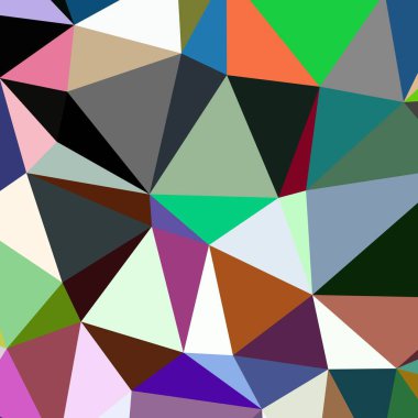 Arka plan çok renkli geometrik poligonal.