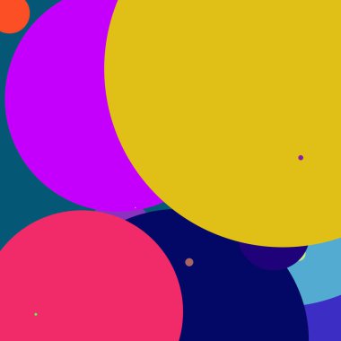 Daire geometrik güzel arka plan çok renkli desen.