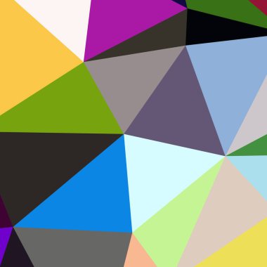 Arka plan çok renkli geometrik poligonal.