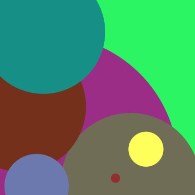 Daire geometrik büyük arka plan çok renkli desen.