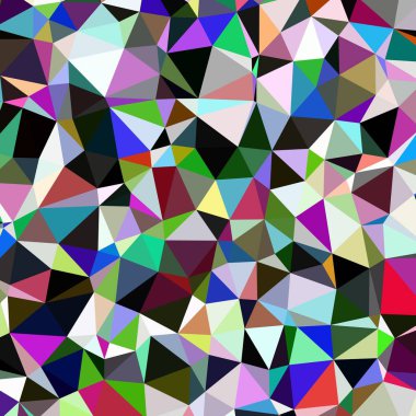 Arka plan çok renkli geometrik poligonal.