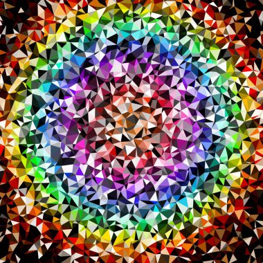 Arka plan çok renkli geometrik poligonal.