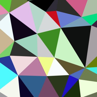 Arka plan çok renkli geometrik poligonal.