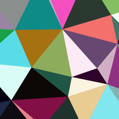 Arka plan çok renkli geometrik poligonal.