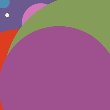 Daire geometrik yeni arka plan çok renkli desen.