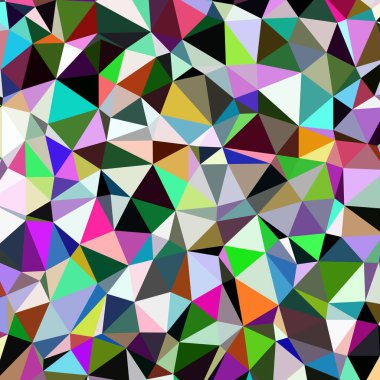 Arka plan çok renkli geometrik poligonal.