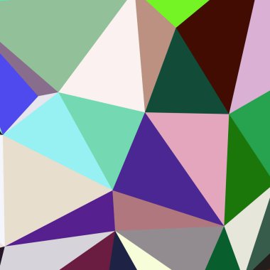 Arka plan poligonal sorunsuz üçgen renk desen.