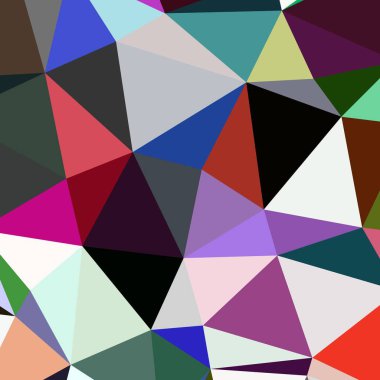 Arka plan çok renkli geometrik poligonal.