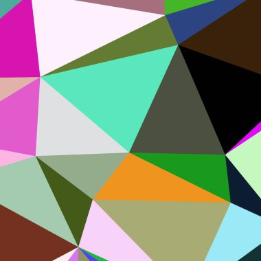 Arka plan çok renkli geometrik poligonal.