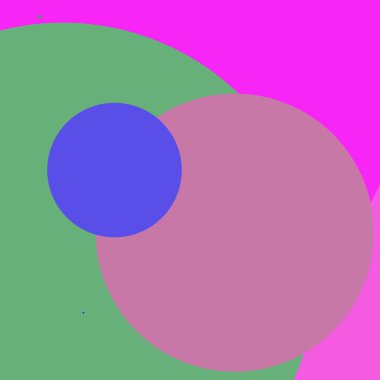 Daire geometrik şaşırtıcı arka plan çok renkli desen.