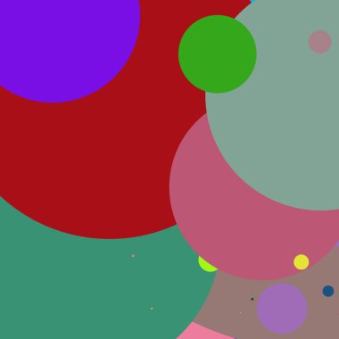 Daire geometrik büyük arka plan çok renkli desen.