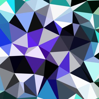 Arka plan çok renkli geometrik poligonal.