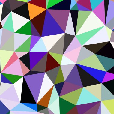 Arka plan çok renkli geometrik poligonal.