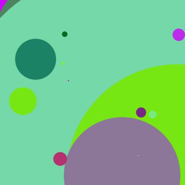 Daire geometrik yeni arka plan çok renkli desen.