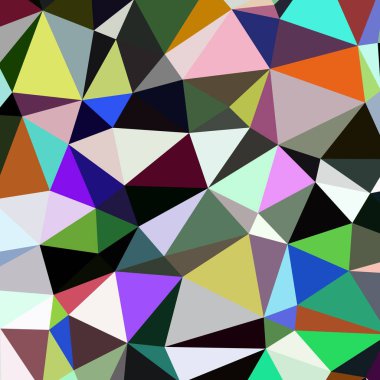 Arka plan çok renkli geometrik poligonal.