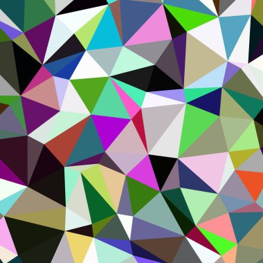 Arka plan çok renkli geometrik poligonal.