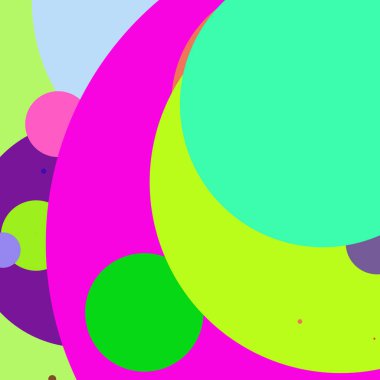 Daire geometrik şaşırtıcı arka plan çok renkli desen.