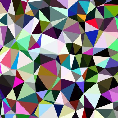 Arka plan çok renkli geometrik poligonal.