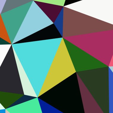 Arka plan çok renkli geometrik poligonal.