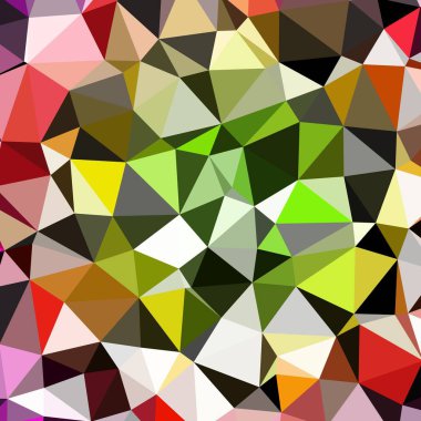 Arka plan çok renkli geometrik poligonal.