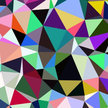 Arka plan çok renkli geometrik poligonal.