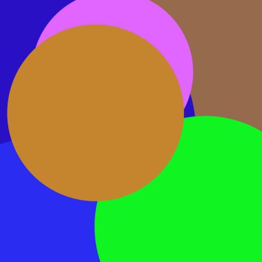 Daire geometrik büyük arka plan çok renkli desen.