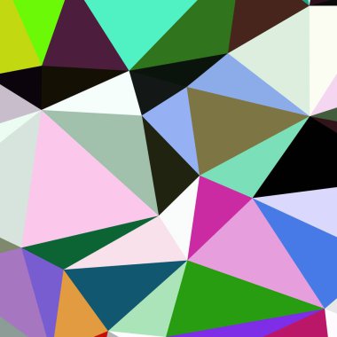 Arka plan çok renkli geometrik poligonal.