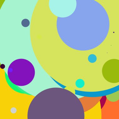 Daire geometrik güzel arka plan çok renkli desen.