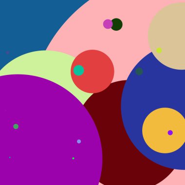 Daire geometrik güzel arka plan çok renkli desen.