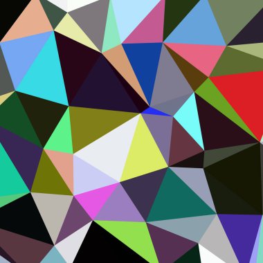 Arka plan çok renkli geometrik poligonal.